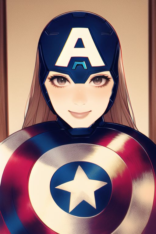 An image depicting Captain America